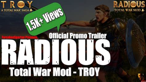 radious total war mod troy.